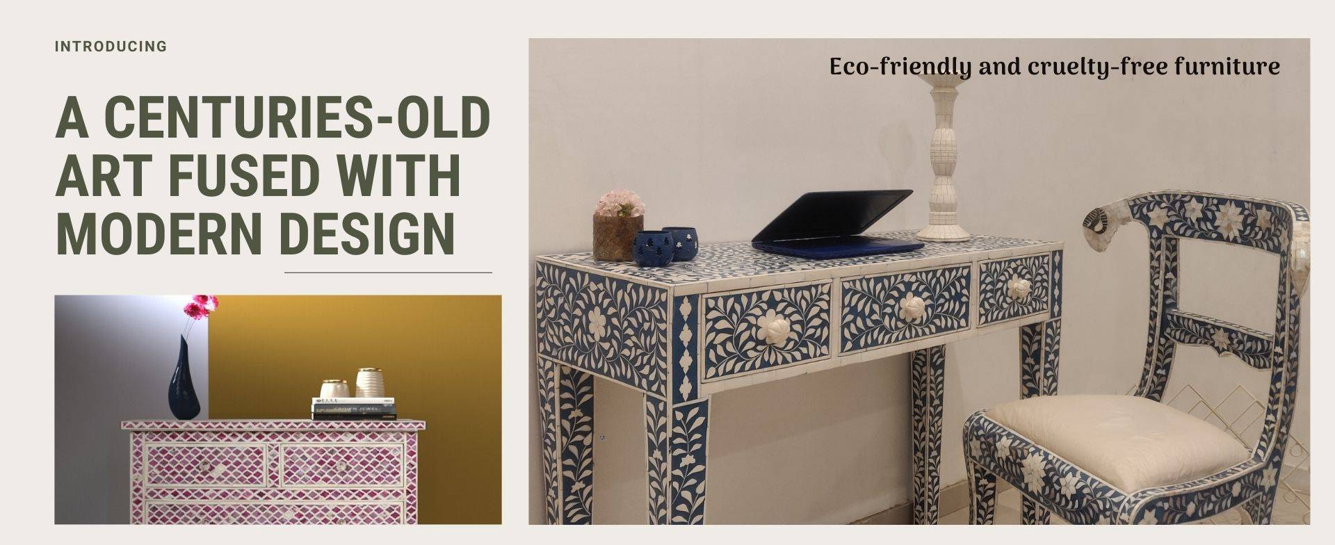 BONE INLAY FURNITURE