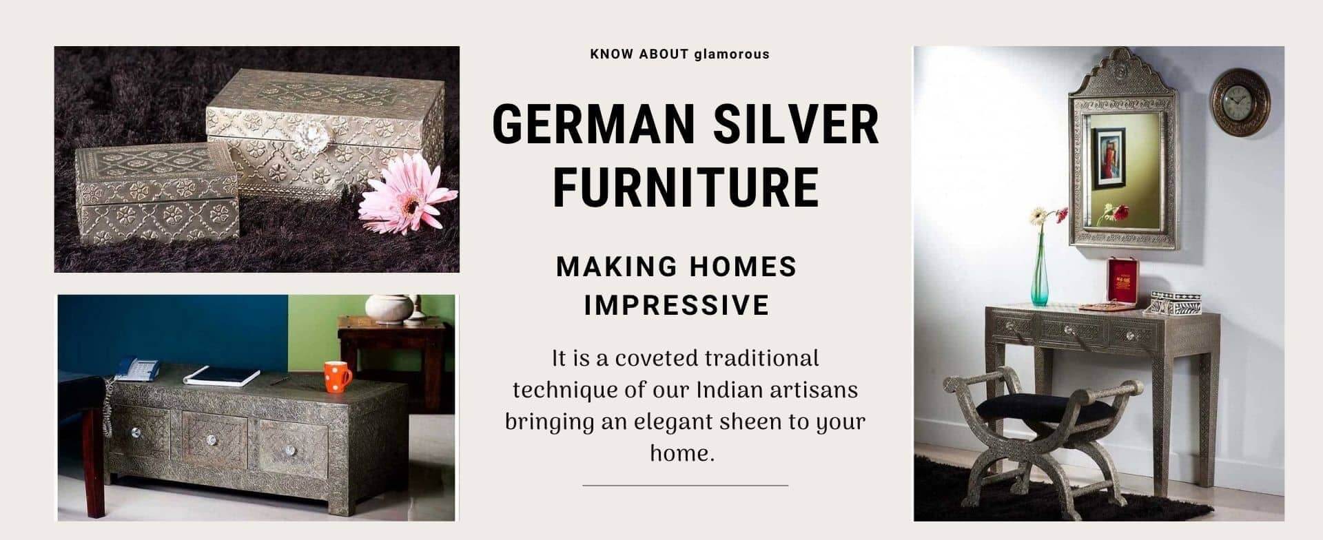 GERMAN SILVER FURNITURE