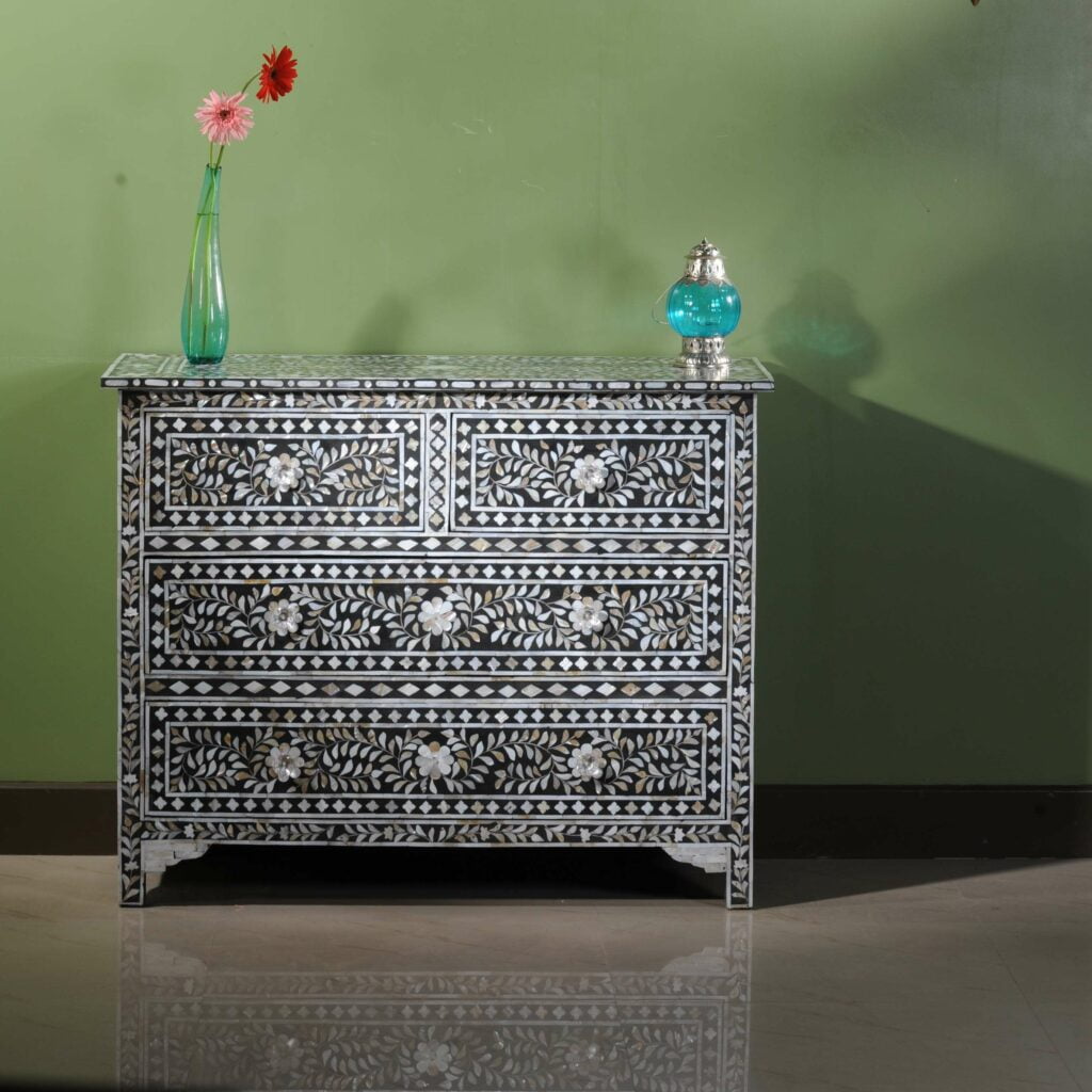 Mother of Pearl Chest of Drawers