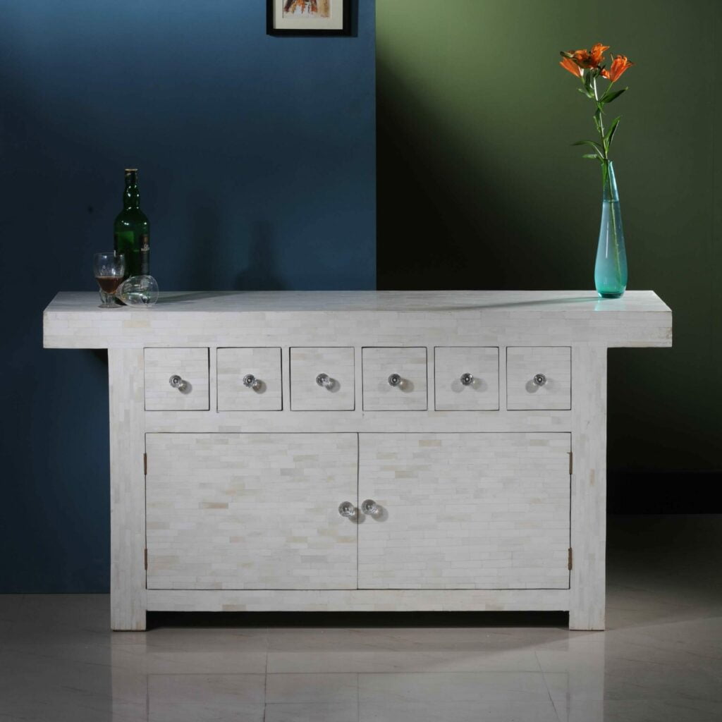 White Sideboard