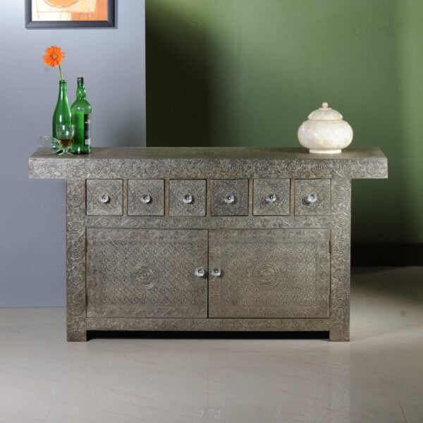 Antique Silver Sideboard