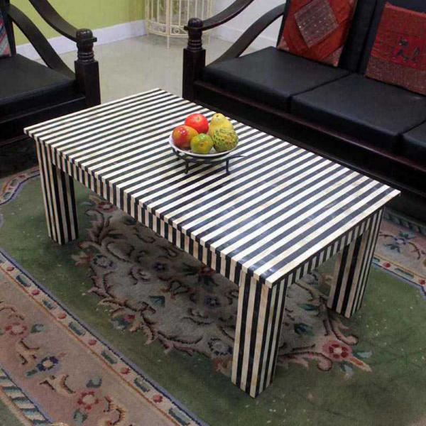 Striped Coffee Table