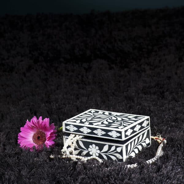 Bone Inlay Jewelry Box