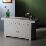 Selena Bone Inlay Sideboard - Floral - Image 3