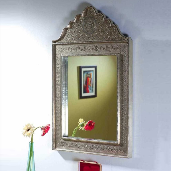 Antique Silver Wall Mirror