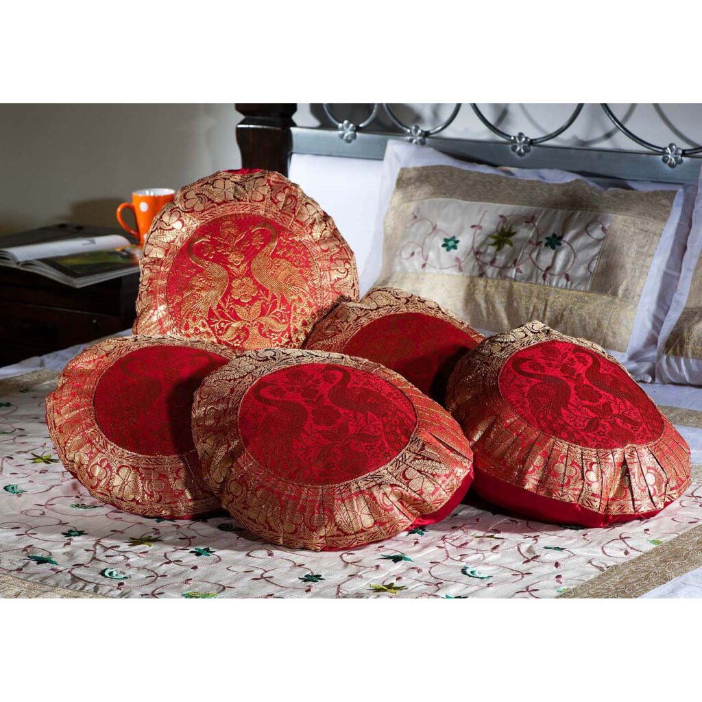 Decorative Pillow Covers- Red