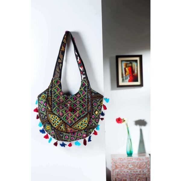 Embroidery Bags- Black