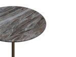 Alvara Marble Pedestal Table view 3