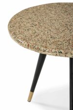 Citrine Terrazzo Side Table view 2