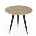 Citrine Terrazzo Side Table
